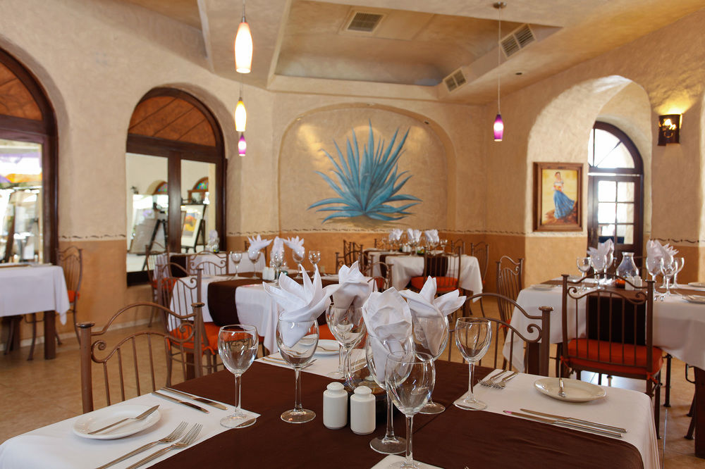 Aguave Azul just one of three restaurants available to dine at while staying at Marina front Tesoro Resort. 